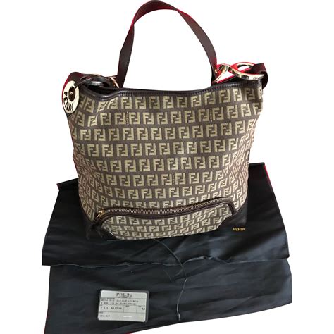 fendi cloth handbag|authentic fendi handbags.